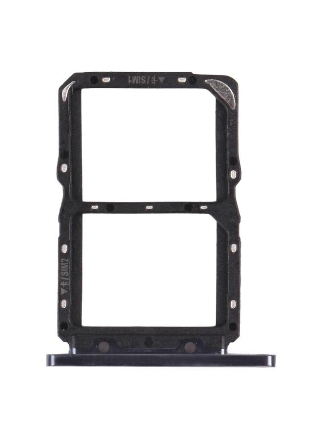 SIM Card Tray + SIM Card Tray for Huawei Nova 5T (Black) - Image 1